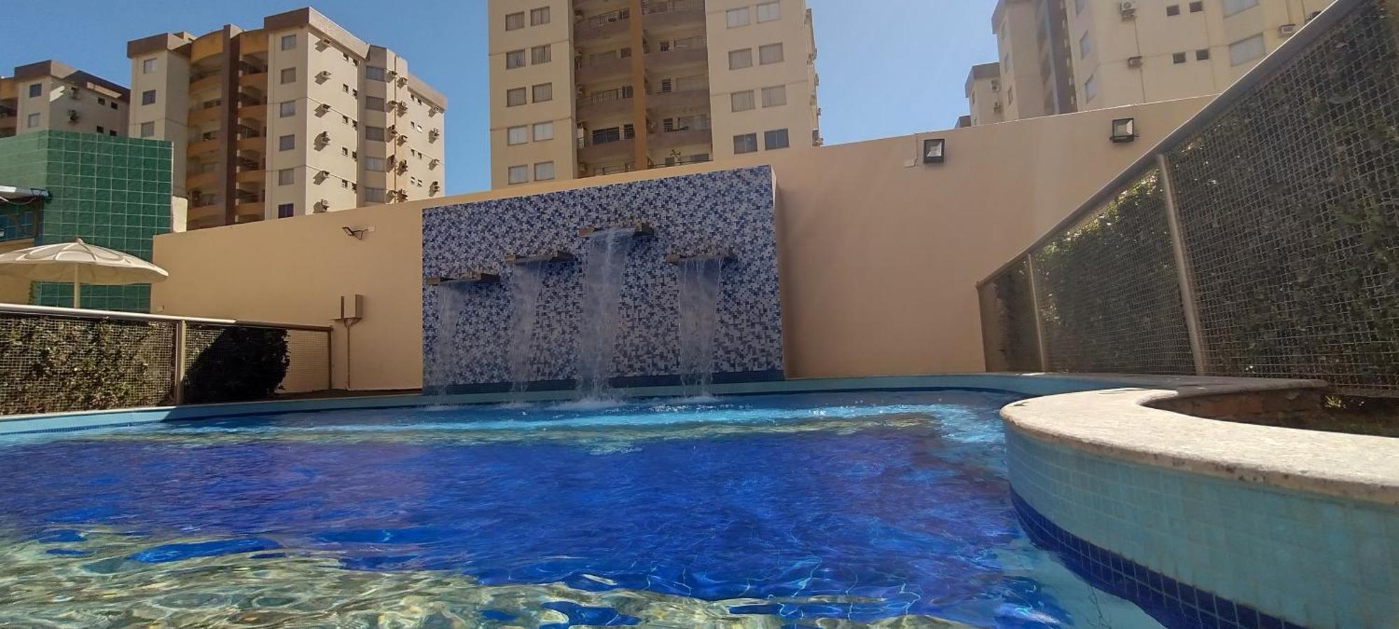 Prive Das Thermas I Caldas Novas - Achei Ferias - Com Roupa De Cama Buitenkant foto