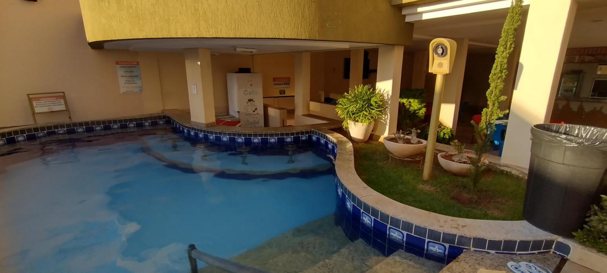 Prive Das Thermas I Caldas Novas - Achei Ferias - Com Roupa De Cama Buitenkant foto