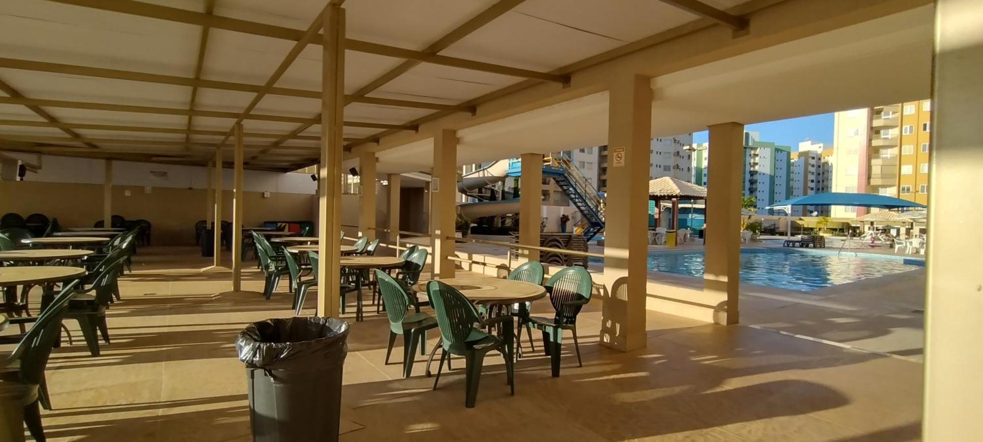 Prive Das Thermas I Caldas Novas - Achei Ferias - Com Roupa De Cama Buitenkant foto